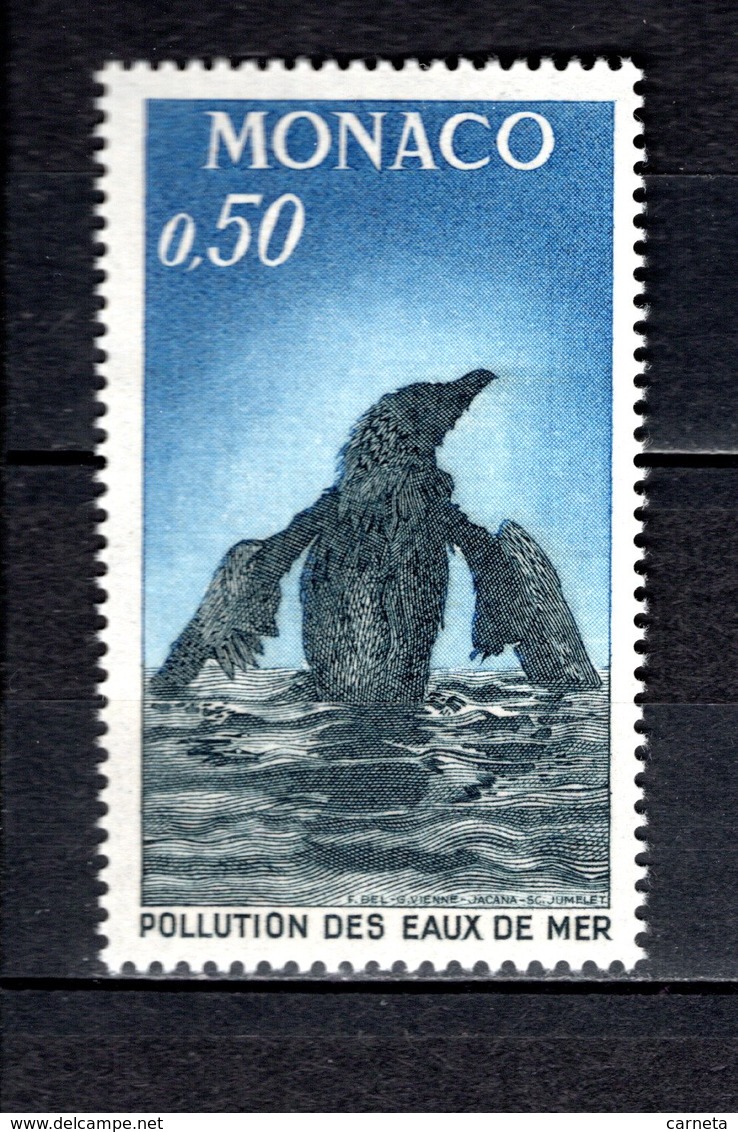 MONACO N° 859  NEUF SANS CHARNIERE COTE 1.00€   POLLUTION OISEAUX ANIMAUX - Neufs