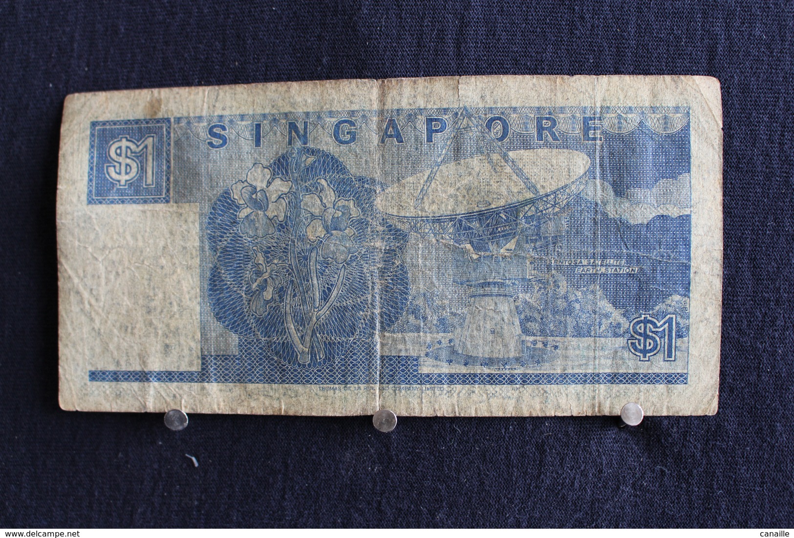 43 /  Singapore 1$  - One Dollar  /  N° 353715 - Singapour