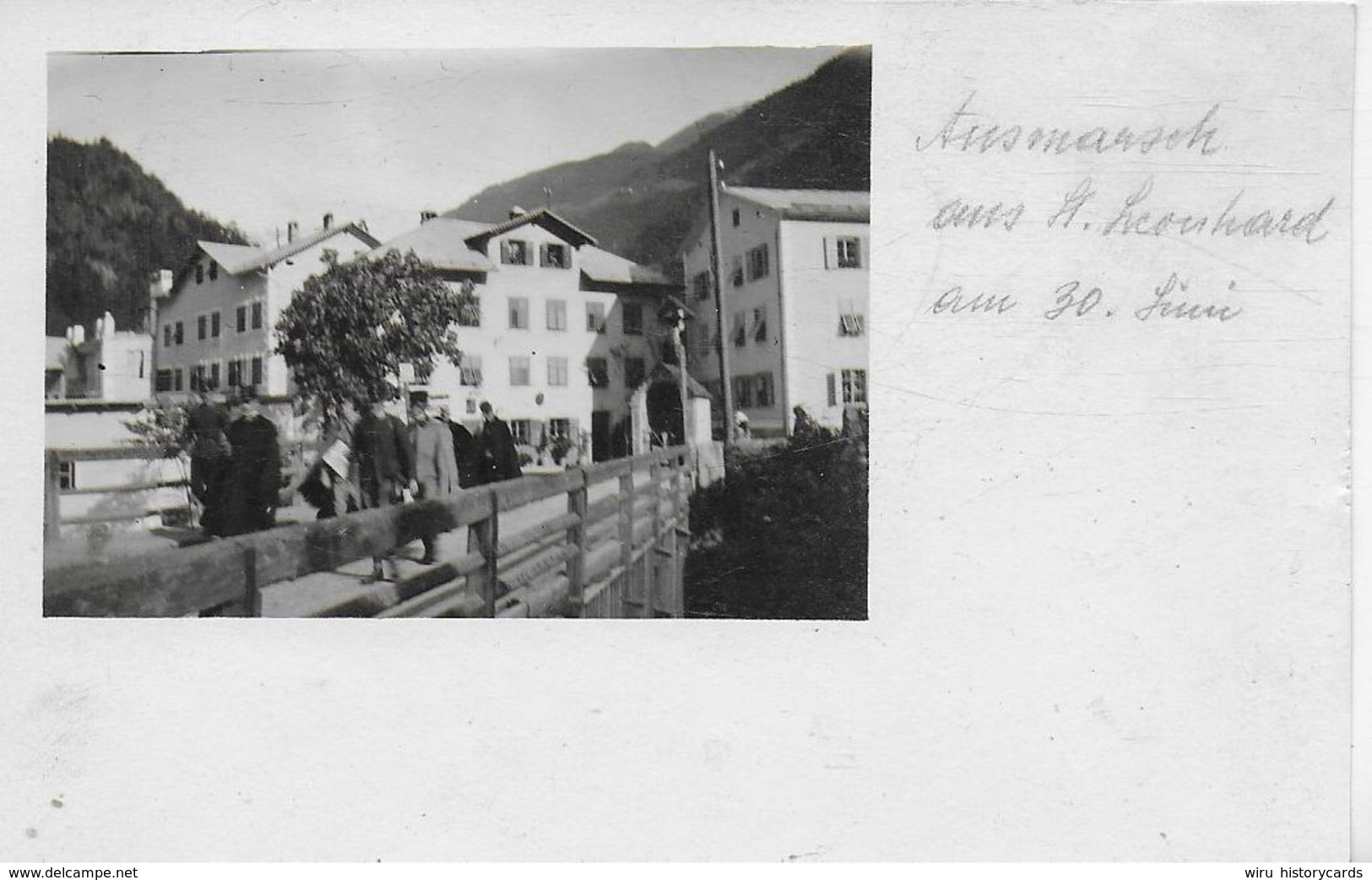 AK 0246  Bad St. Leonhard - Kurhaus ( Brücke ) Ca. Um 1920 - Wolfsberg