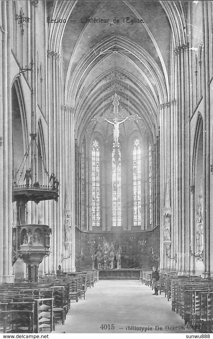 Eecloo Eecklo - L'Intérieur De L'Eglise (Héliotypie De Graeve, Star 1912) - Eeklo