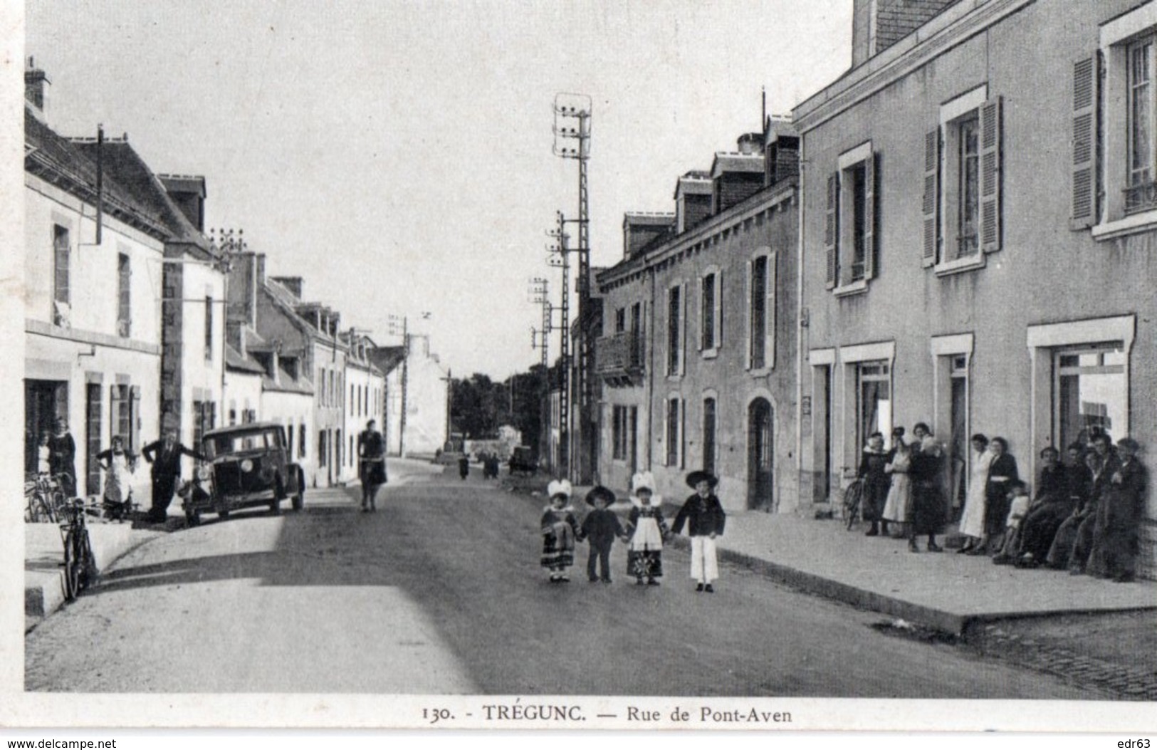 [29] Finistère > Trégunc Rue De Pont Aven - Trégunc