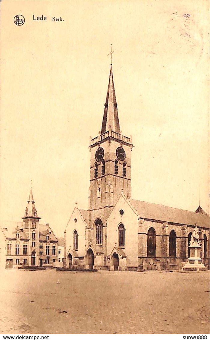 Lede - Kerk (Uitg. Ad. De Munter-De Prez 1925) - Lede