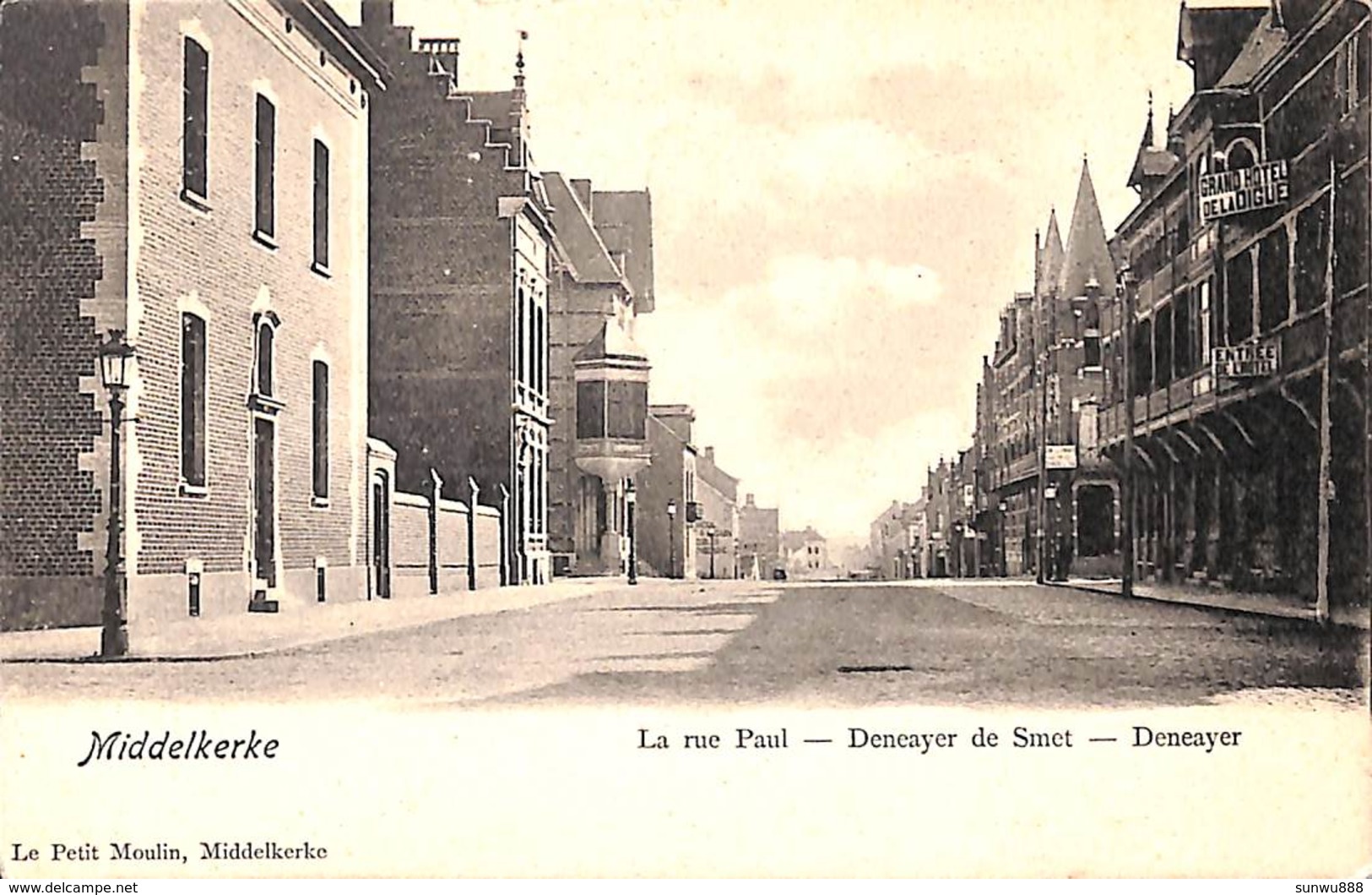 Middelkerke - La Rue Paul - Deneayer De Smet - Deneayer (Le Petit Moulin) - Middelkerke