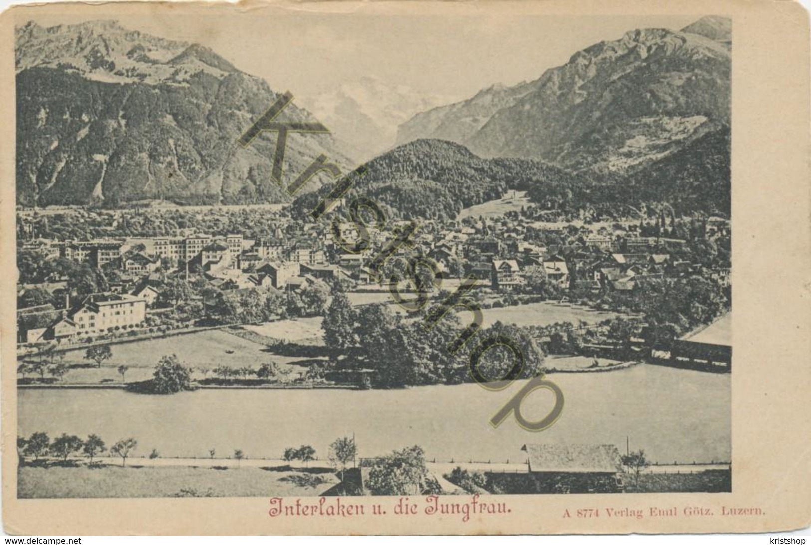 Interlaken U. Die Jungfrau  [2A-3.207 - Autres & Non Classés