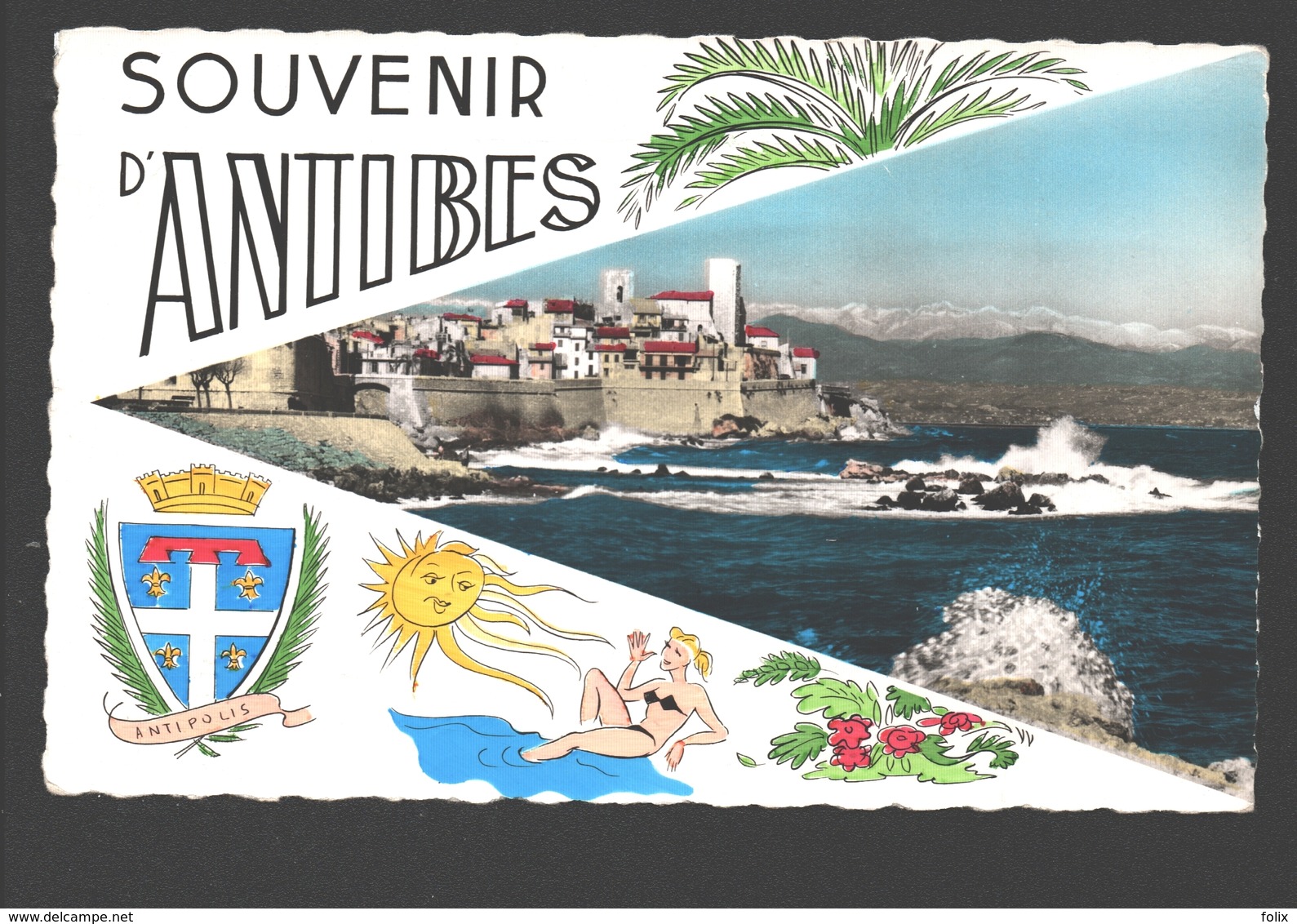 Antibes - Souvenir D'Antibes - Autres & Non Classés