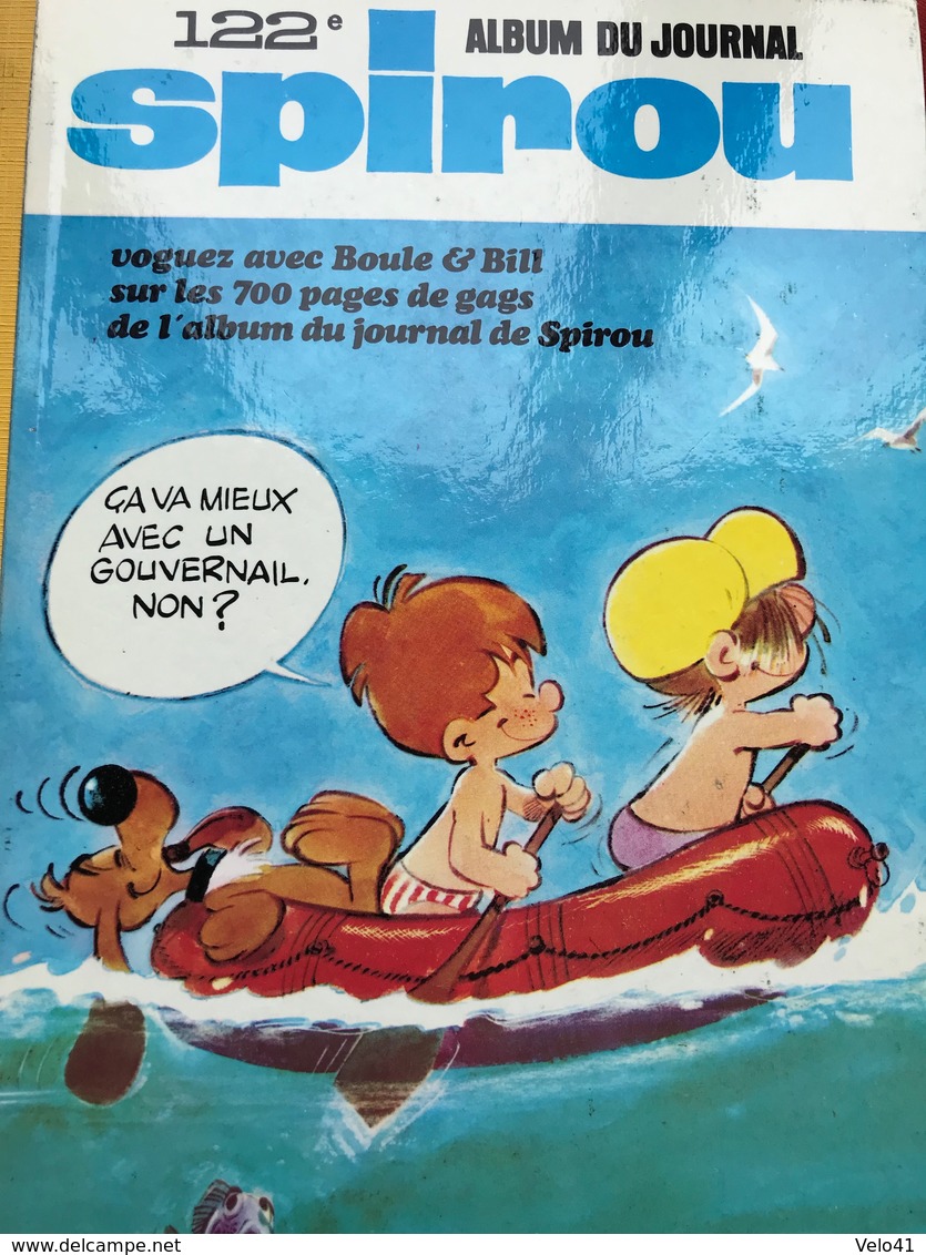 Album Spirou 122 Tres Bon état Frais Expédition Mondial Relay Intersaant Achat Groupe - Spirou Magazine