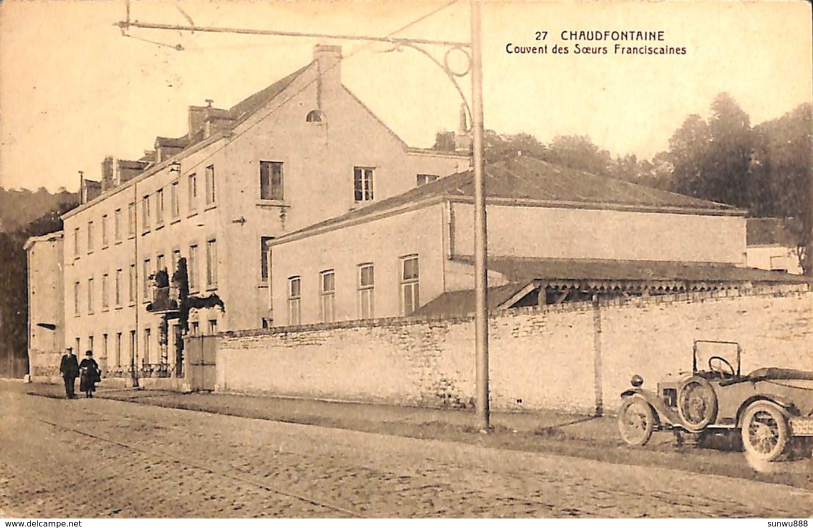 Chaudfontaine - Couvent Des Soeurs Franciscaines (animée, Oldtimer, Desaix, 1937) - Chaudfontaine