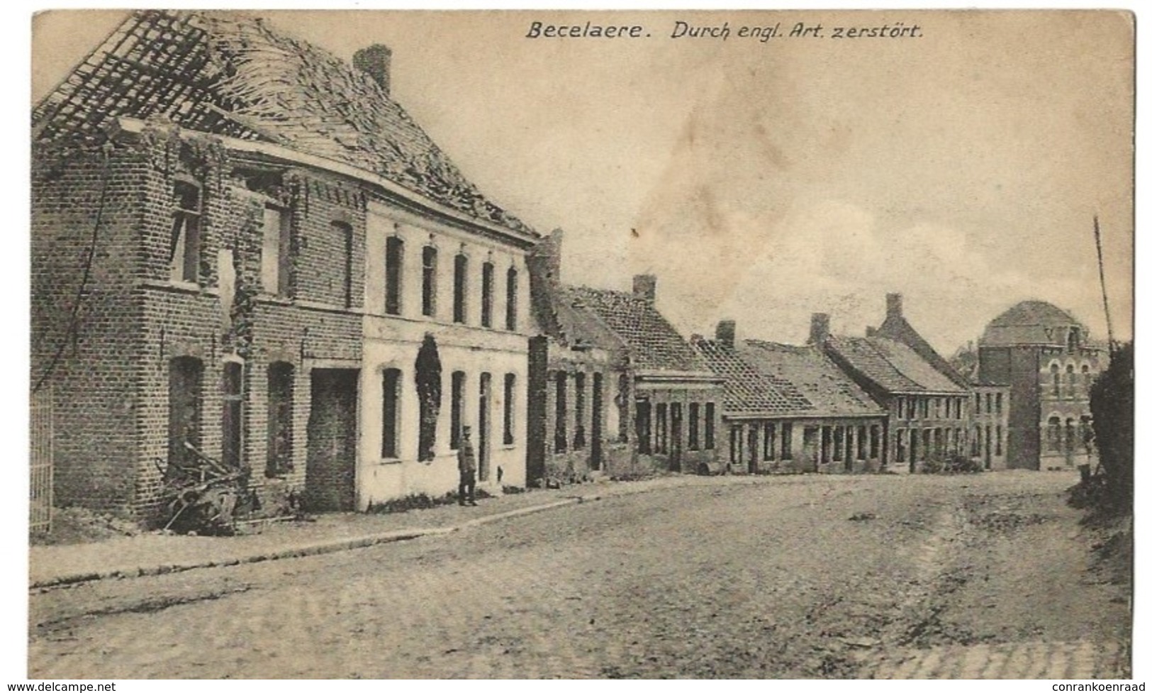 Becelaere Feldpost Kaart 21/3/1917 - Zonnebeke