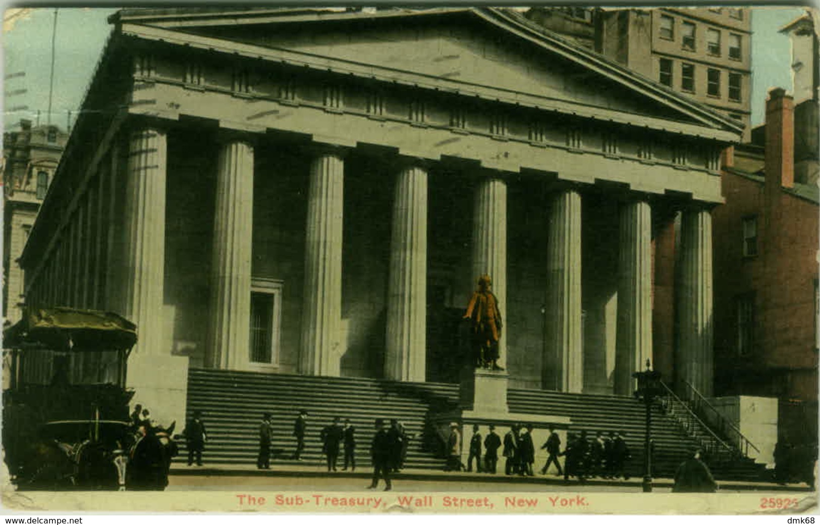 NEW YORK - THE SUB TRESSURY - WALL STREET - 1910s (BG3606) - Wall Street