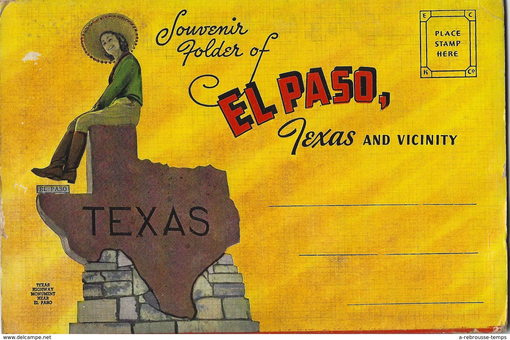 A Voir-EL PASO-recueil 18 Vues And Vicinity- - El Paso