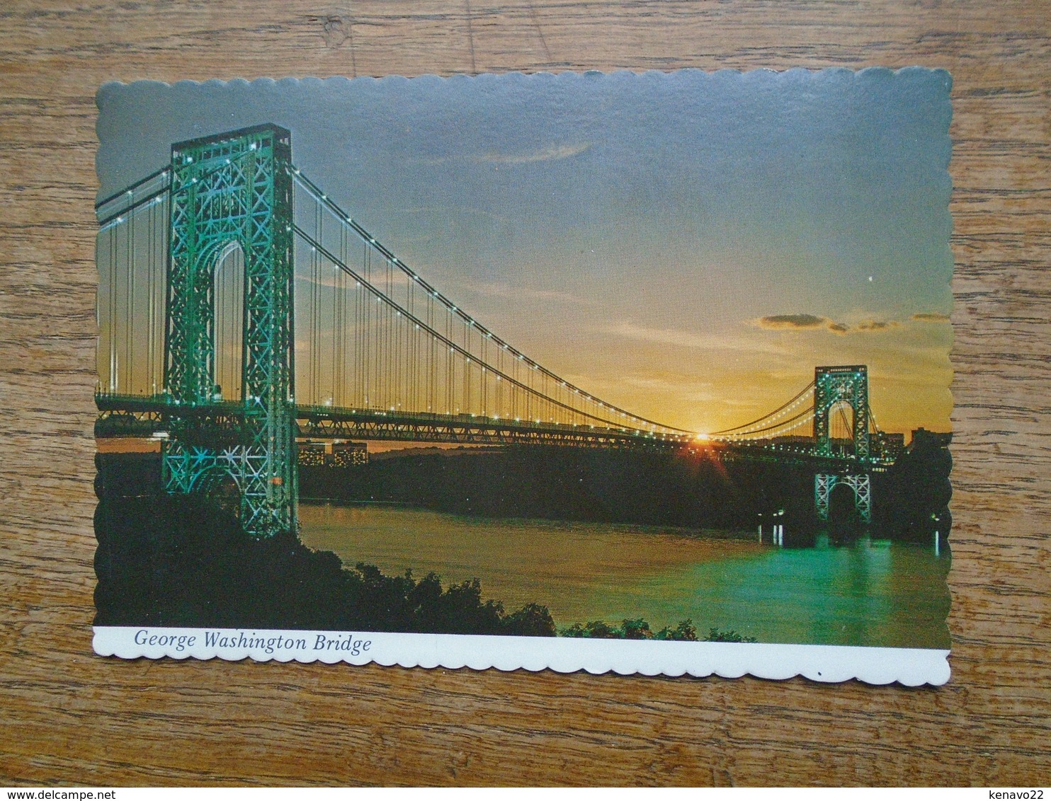 New York City , Georges Washington Bridge - Puentes Y Túneles