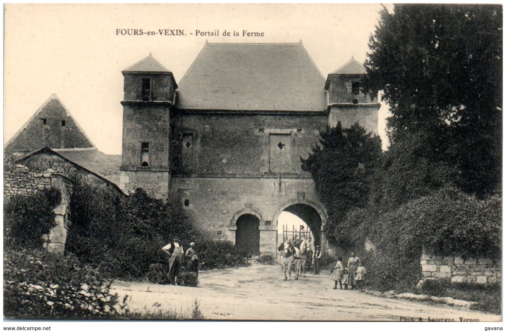 27 FOURS-en-VEXIN - Portail D Ela Ferme - Autres & Non Classés