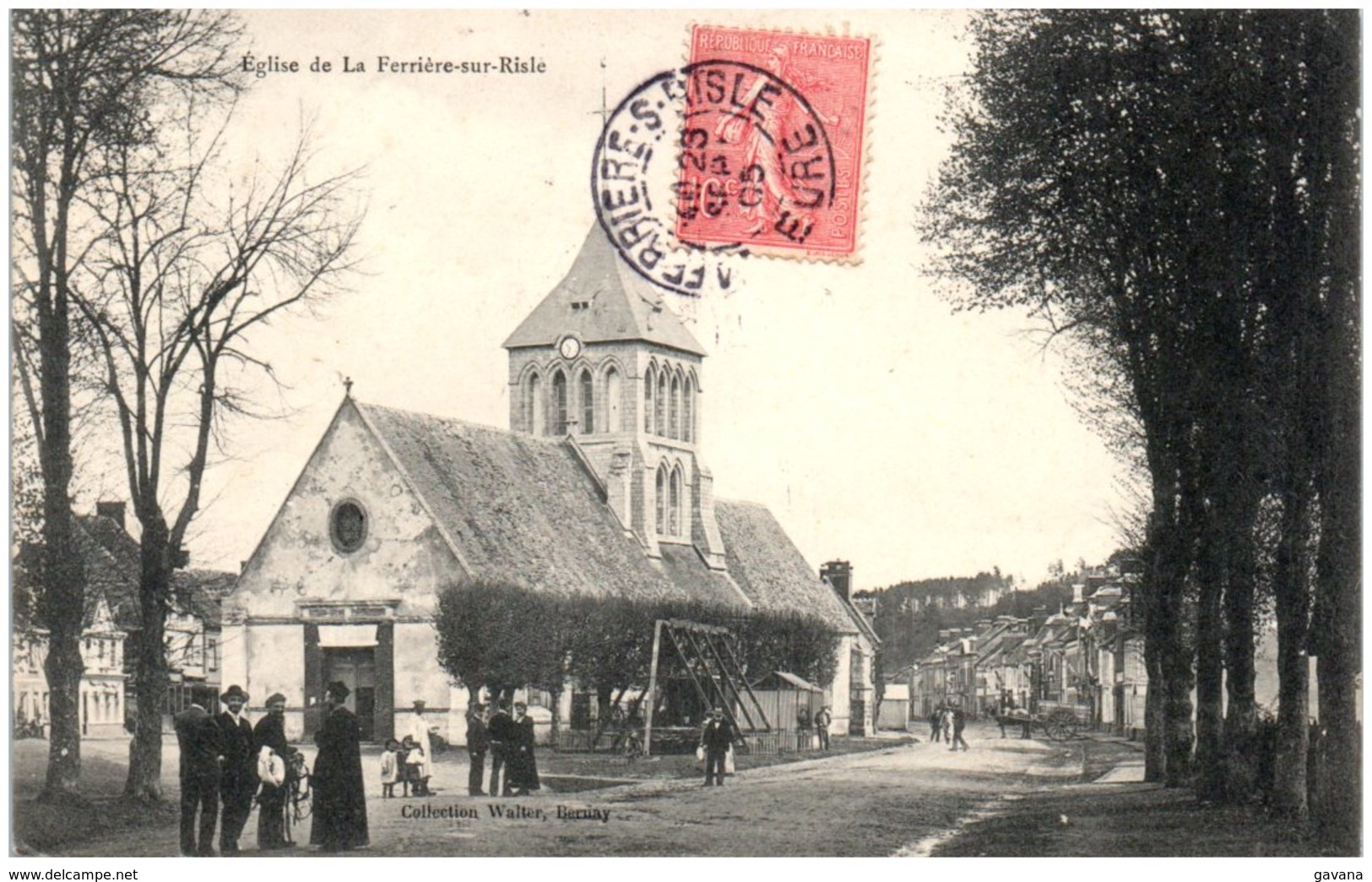 27 Eglise De LA FERRIERE-sur-RISLE - Autres & Non Classés