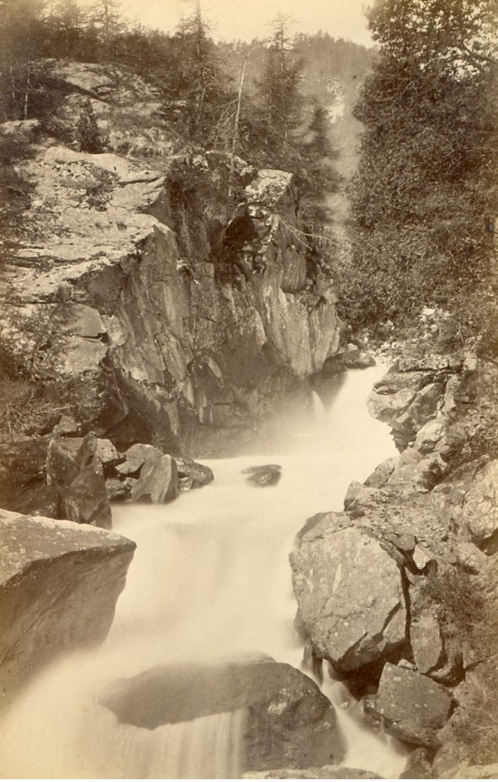 Chute Supérieure De La CLARÉE, En Amont De Névache - Alte (vor 1900)