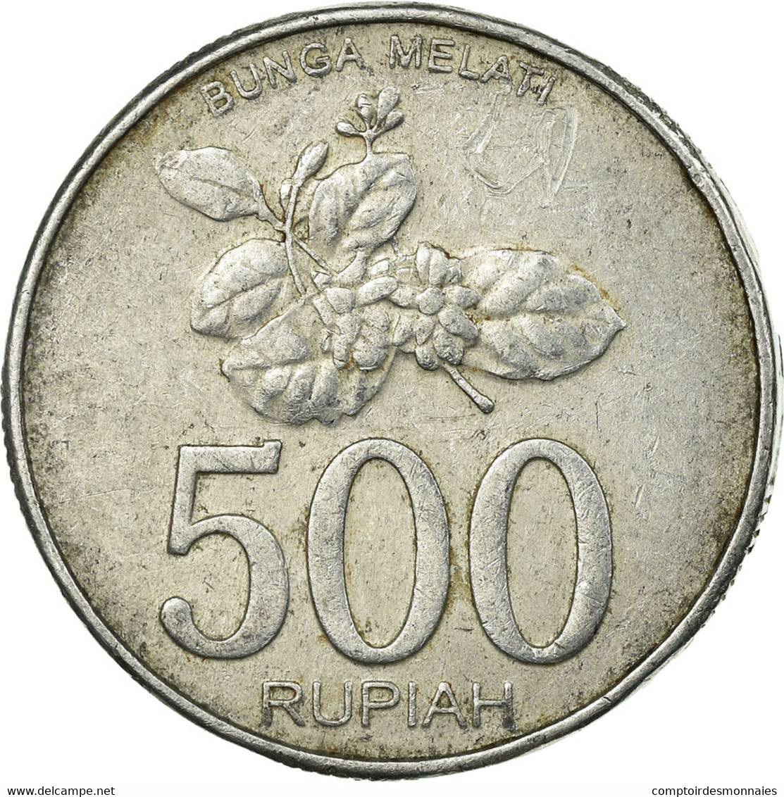 Monnaie, Indonésie, 500 Rupiah, 2003, Perum Peruri, TB+, Aluminium, KM:67 - Indonésie