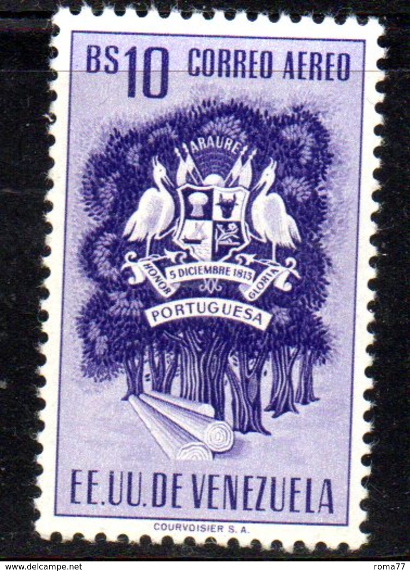 CI1312 - VENEZUELA 1953, Posta Aerea Yvert  N. 491  ***  MNH. PORTUGUESA - Venezuela