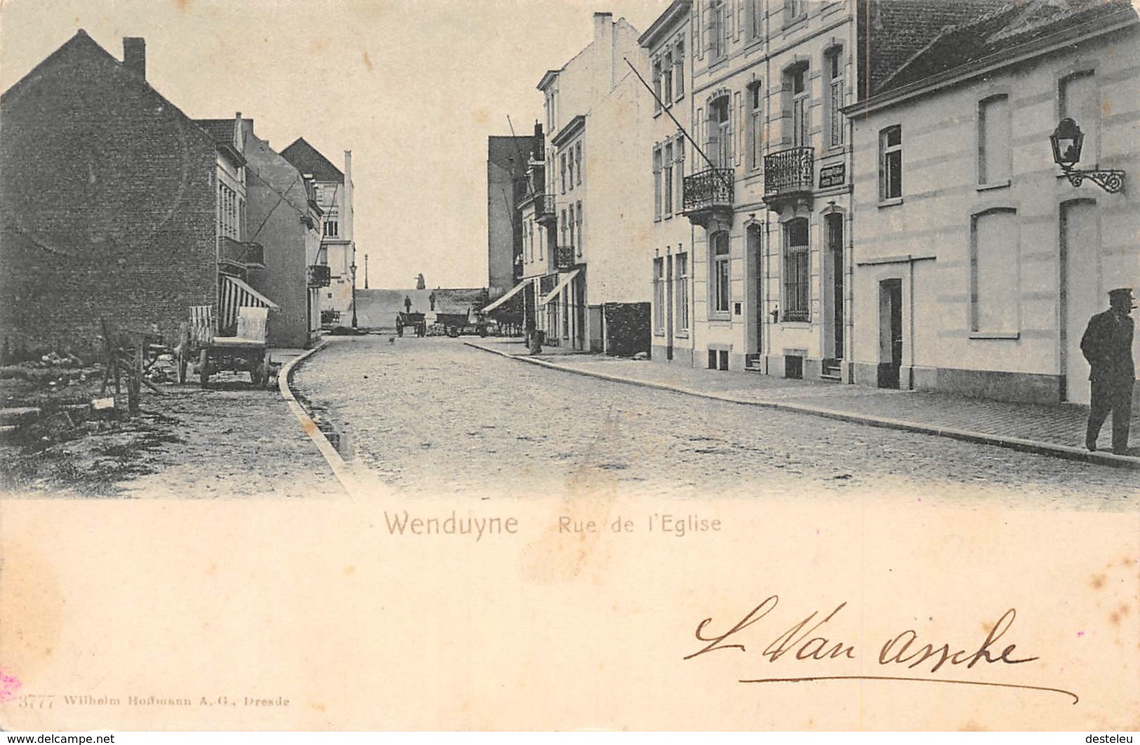 Rue De L'Eglise 3777 Wilhelm Hopmann  -  Wenduine - Wenduine