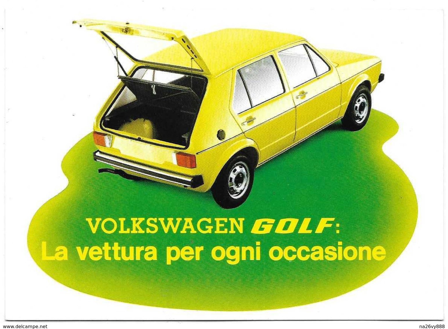 Volkswagen Golf - La Vettura Per Ogni Occasione (anno 1974). - Voitures De Tourisme