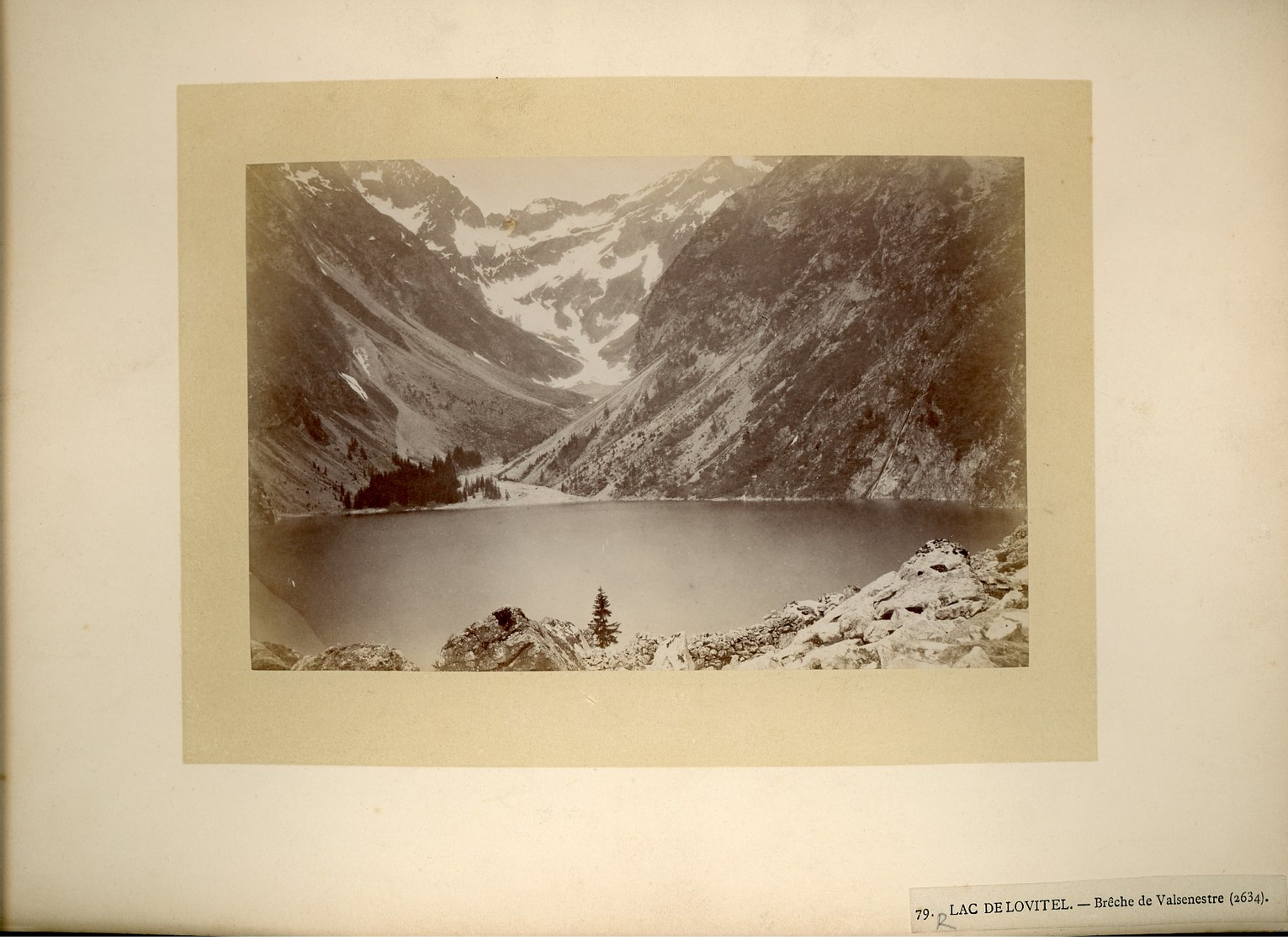 Lac De Lovitel - Brèche De Valsenestre - Alte (vor 1900)