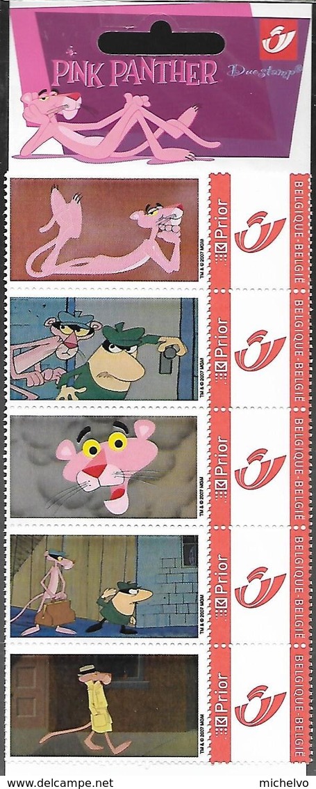Belg. - Duostamp - Pink Panther (sous Blister) - Other & Unclassified