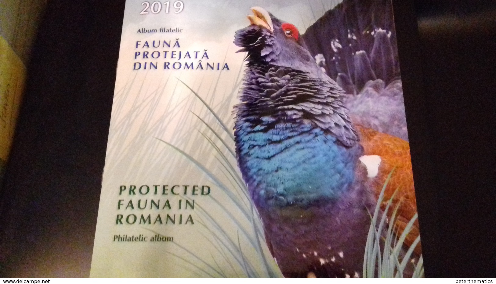 ROMANIA, 2019, MNH, FAUNA, BIRDS,  BEARS, DEER, LYNX, SPECIAL FOLDER WITH LIMITED EDITION SLT+ 2 FDC, ONLY 227 PRODUCED! - Other & Unclassified