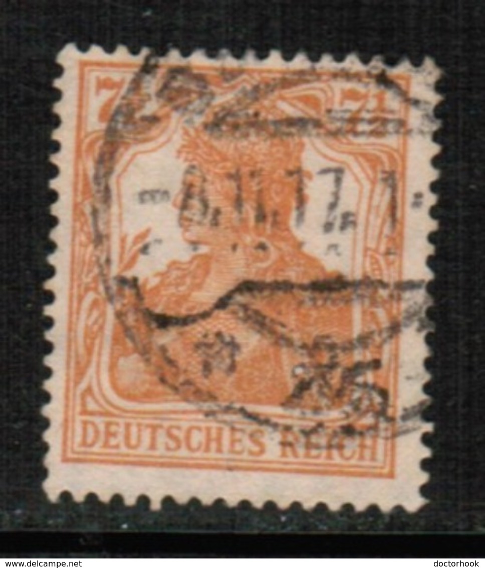 GERMANY  Scott # 98 VF USED (Stamp Scan # 513) - Used Stamps