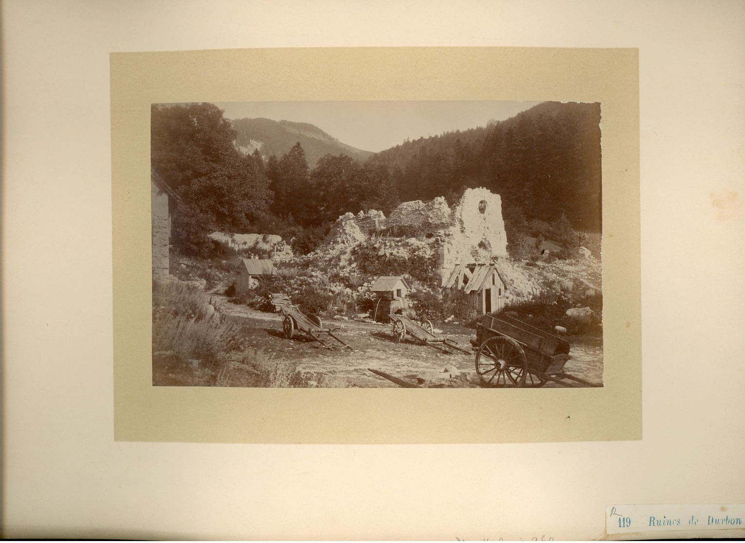 Ruines De Durbon - Alte (vor 1900)