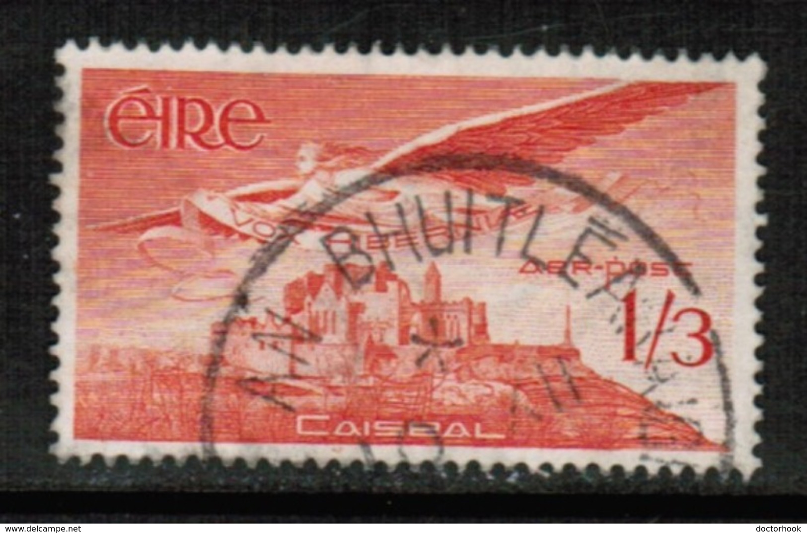 IRELAND  Scott # C 6 VF USED (Stamp Scan # 513) - Posta Aerea