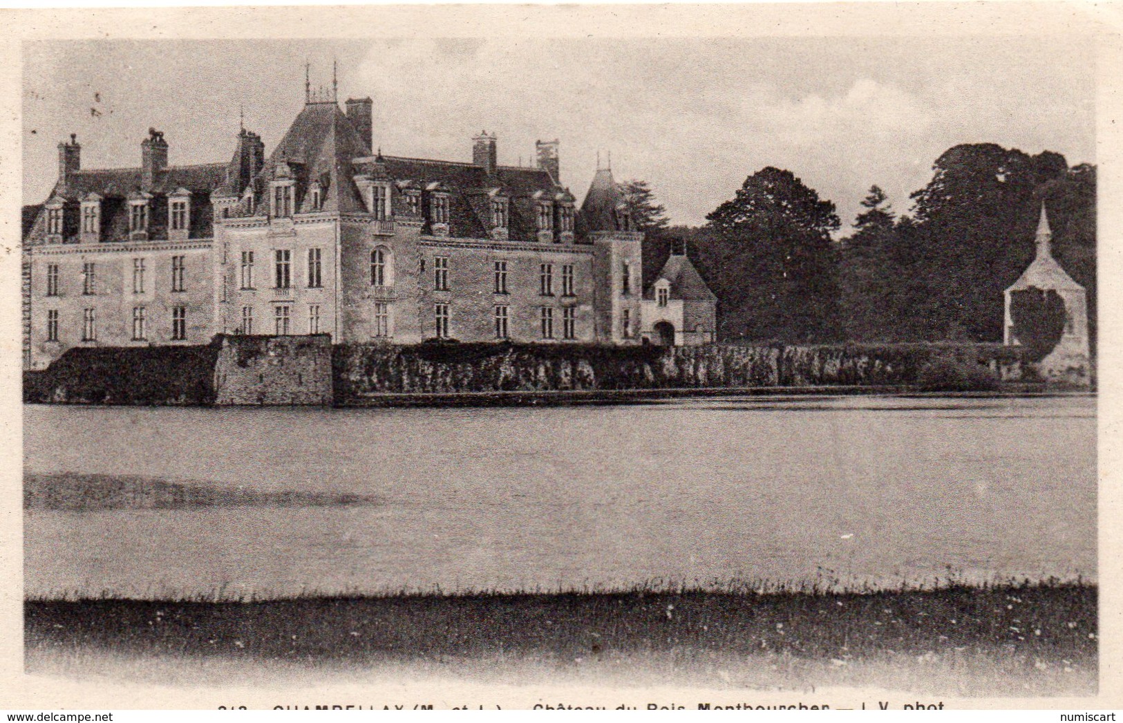 Chambellay Le Château Du Bois-Montbourcher - Autres & Non Classés