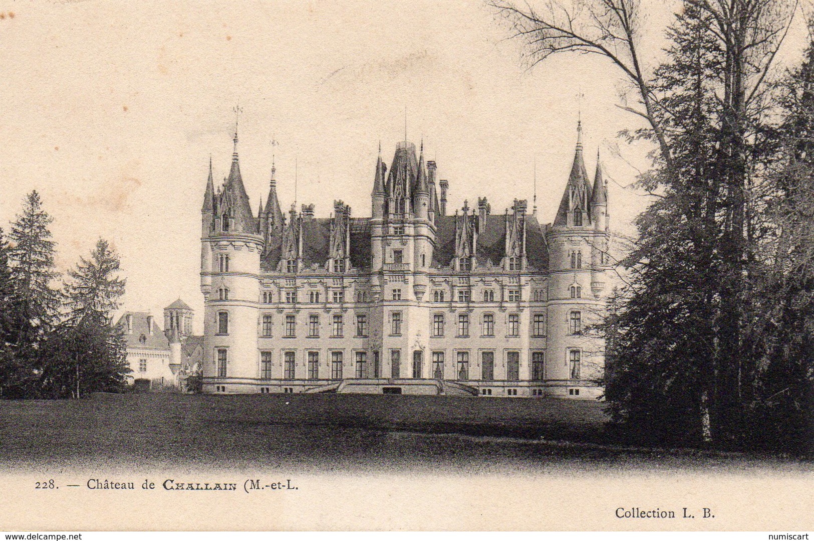 Challain-la-Potherie Belle Vue Du Château - Autres & Non Classés