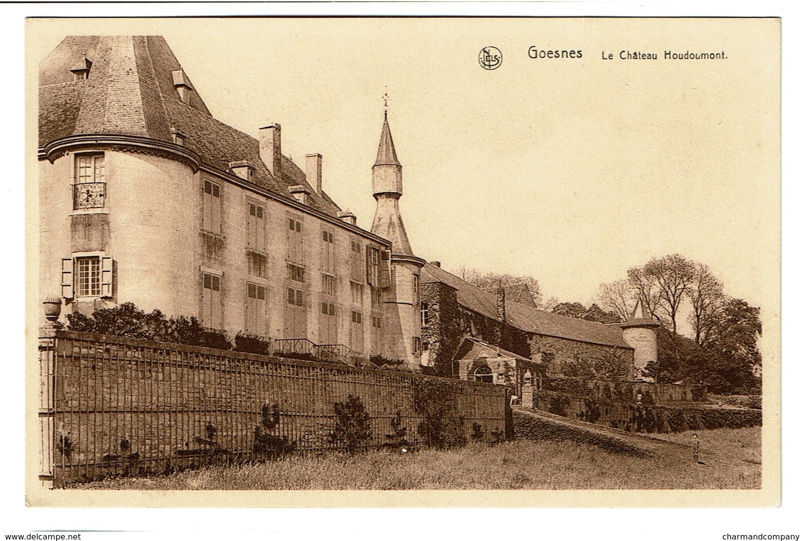 Goesnes Ohey - Le Château Houdoumont - Edit. A. Leplang, Waterloo - 2 Scans - Ohey