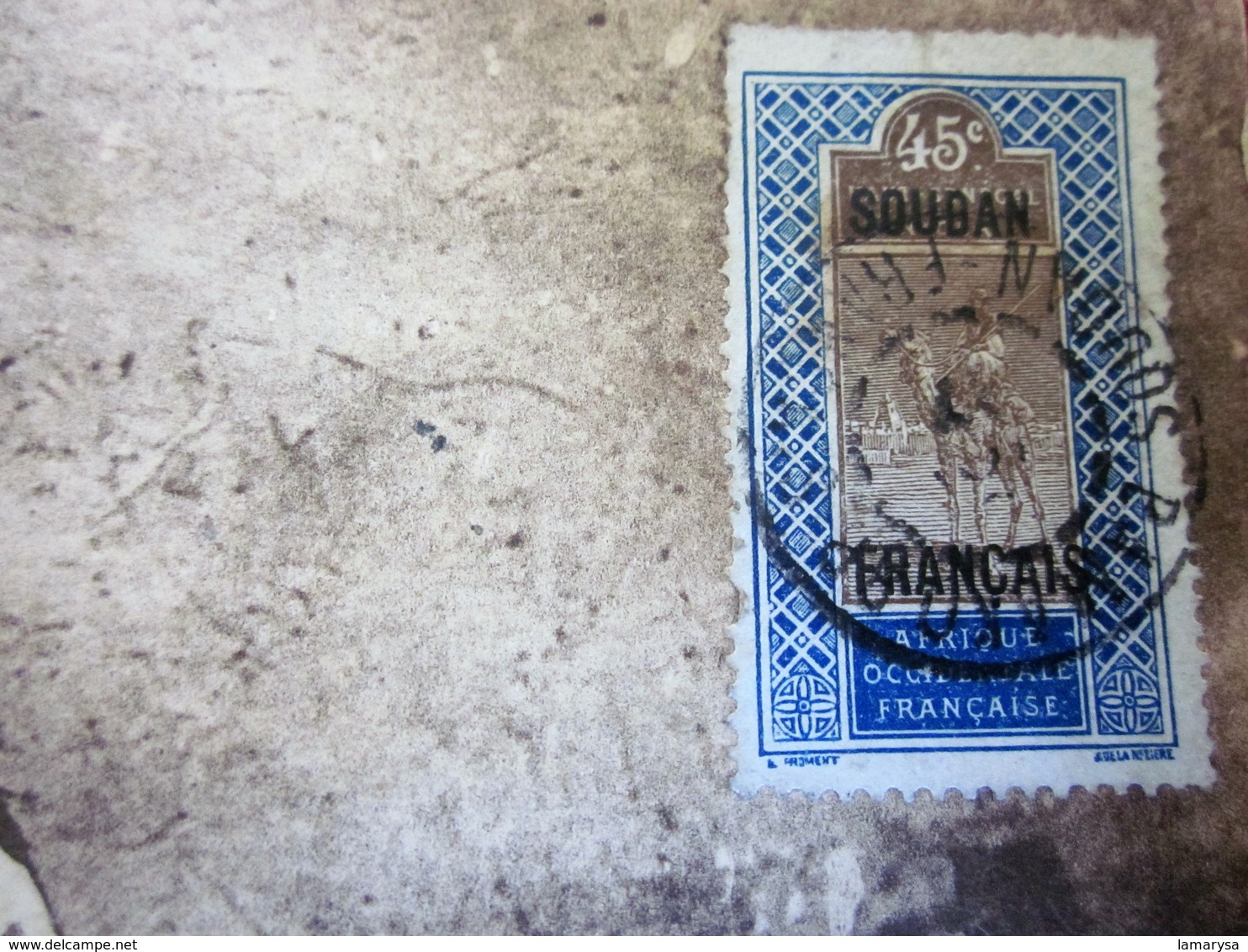 France Afrique Occidentale Française(ex-colonie & Protectorat)SOUDAN GRUE ROYALE(1894-1902)Lettre Carte Postale-Document - Covers & Documents