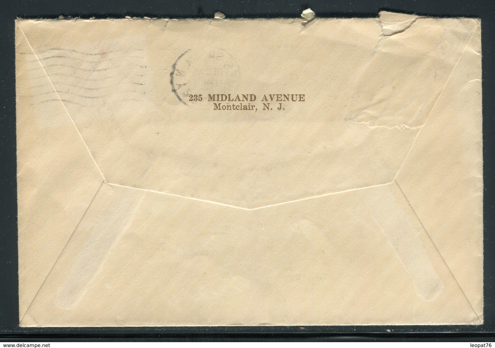 Etats Unis - Enveloppe Par Bateau " S/S Bremen" De New York Pour Paris En 1936 -  Réf M72 - Postal History