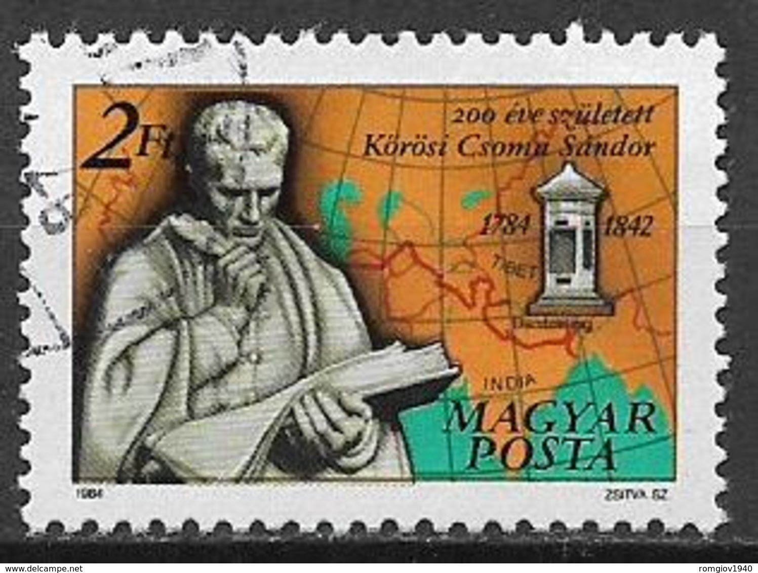 UNGHERIA 1983  SANDOR KOROSI YVERT. 2896 USATO VF - Usati