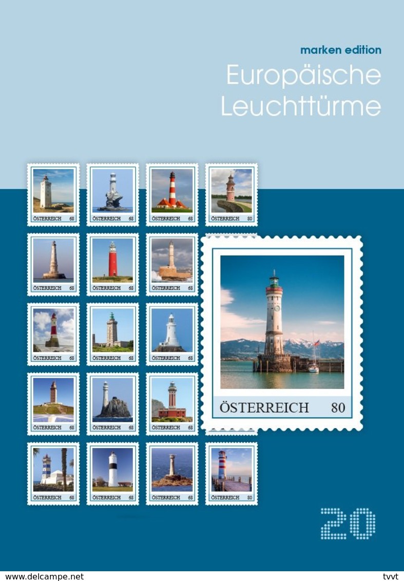 Austria, 2016. Lighthouses Of Europe (booklet) - Barche