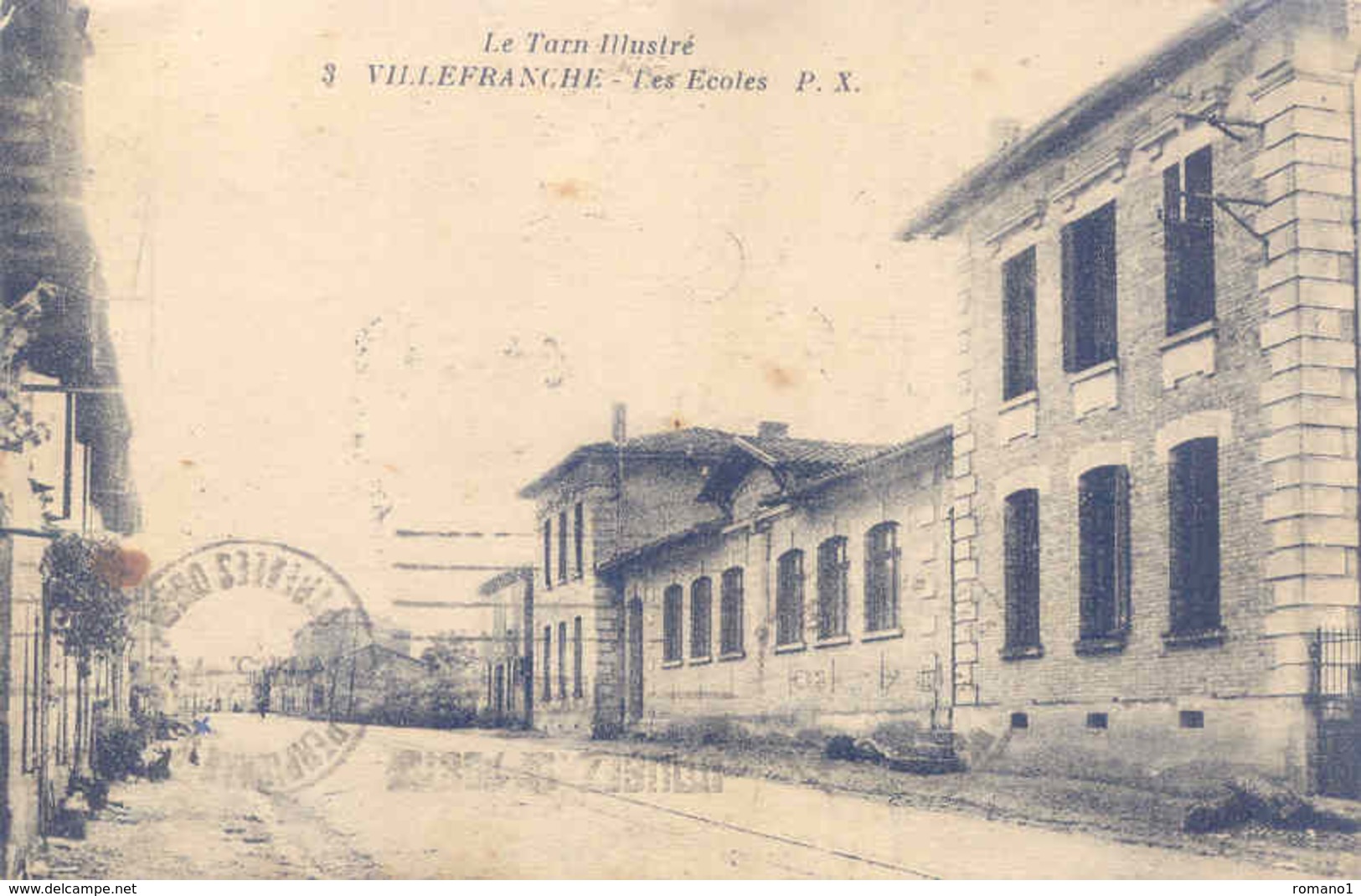 81)  VILEFRANCHE  - 3 - Les Ecoles - Villefranche D'Albigeois