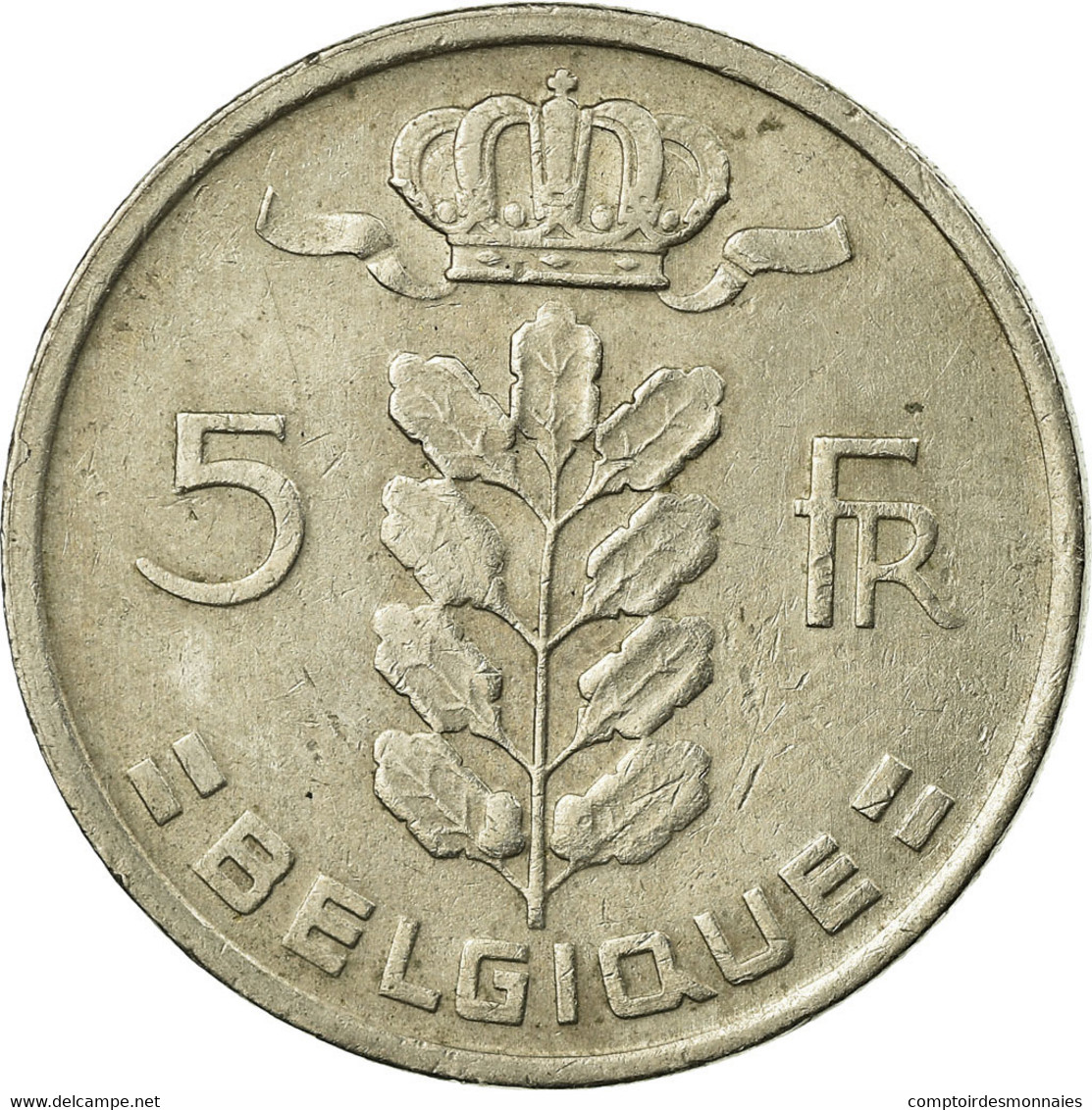 Monnaie, Belgique, 5 Francs, 5 Frank, 1976, TTB, Copper-nickel, KM:134.1 - 5 Francs