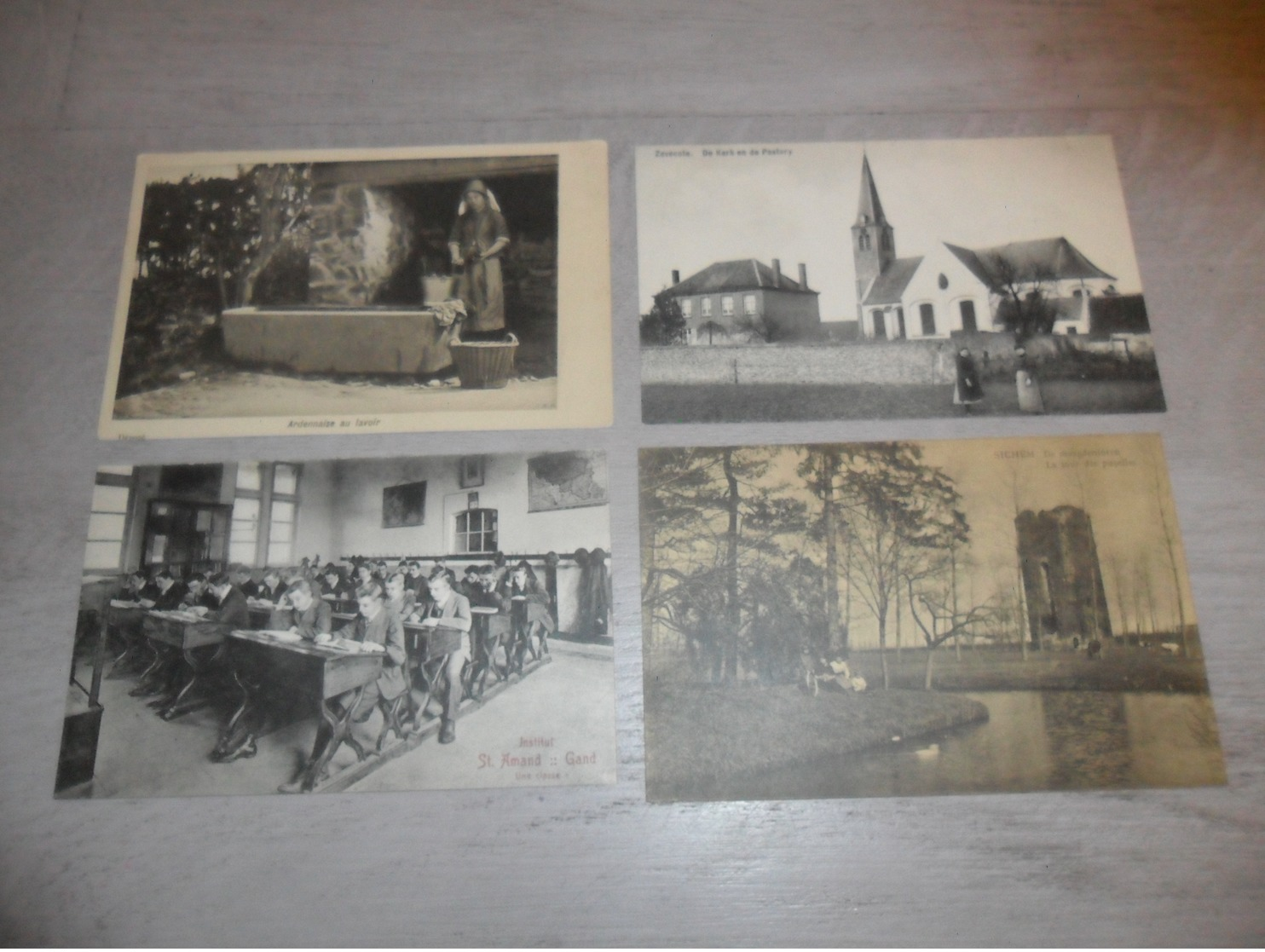 Grand Beau Lot De 100 Cartes Postales De Belgique        Groot Mooi Lot Van 100 Postkaarten Van België - 100 - 499 Cartes