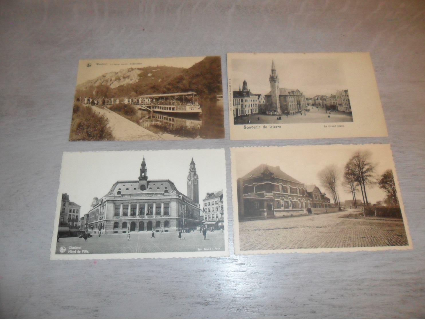 Grand beau lot de 100 cartes postales de Belgique        Groot mooi lot van 100 postkaarten van België