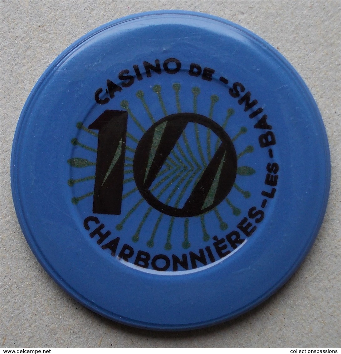 CHARBONNIERES - Ancien Jeton De Casino De Charbonnières - - Casino