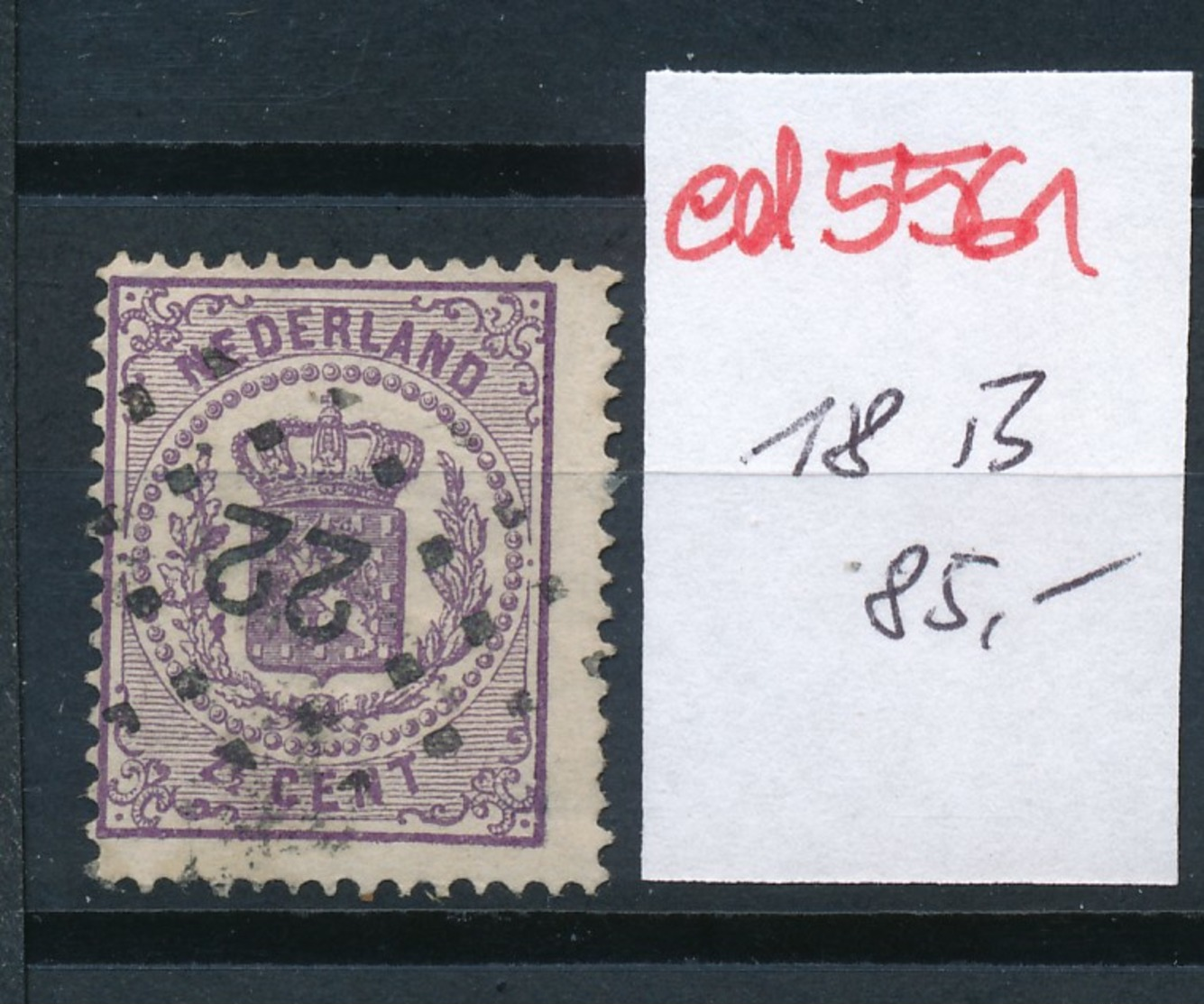 Niederlande Nr. 18 B   O  (ed5561   ) Siehe Scan - Used Stamps