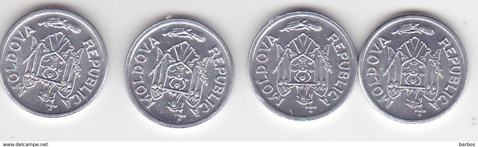 Moldova , Moldavie , Moldawien , 2004 ,  5 Ban , 4 Ex. Coins - Moldawien (Moldau)