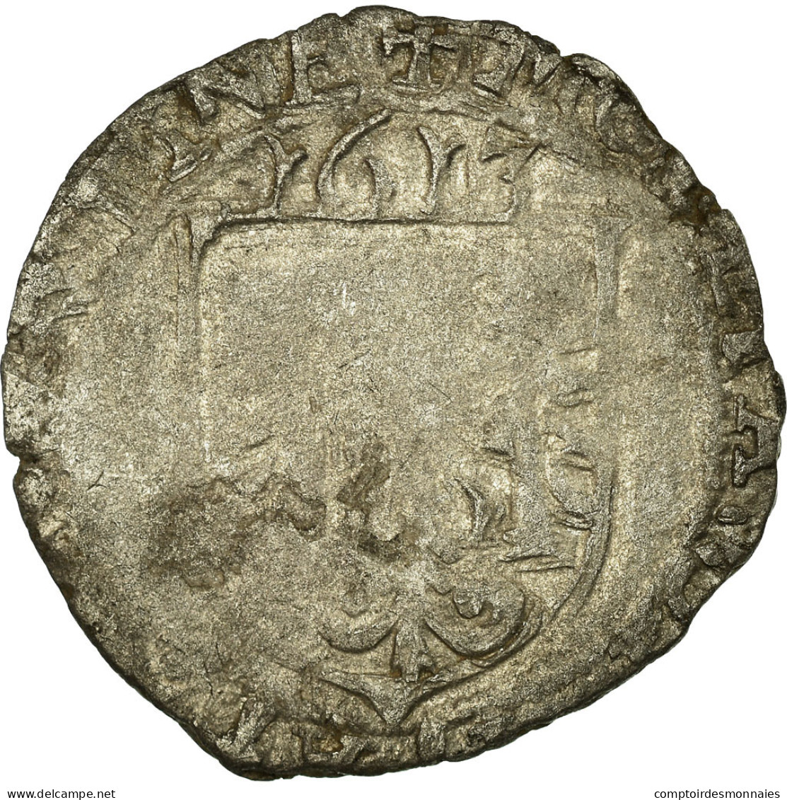 Monnaie, France, Carolus, 1613, Besançon, B+, Billon, Boudeau:1291 - Autres & Non Classés