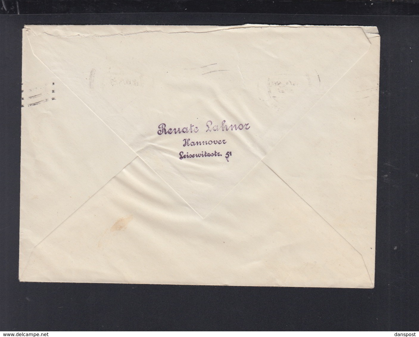 Dt. Reich Brief 1942 12er Block Hannover - Storia Postale