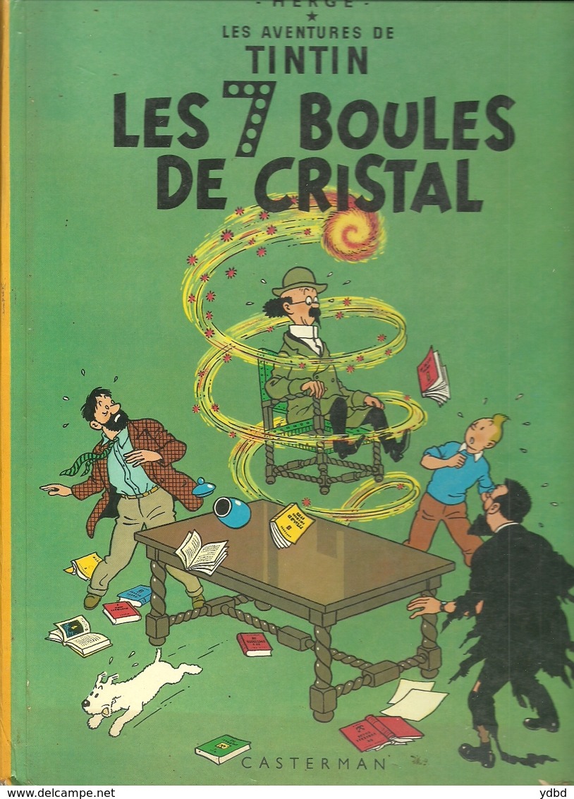 TINTIN = LES 7 BOULES DE CRISTAL - Tintin