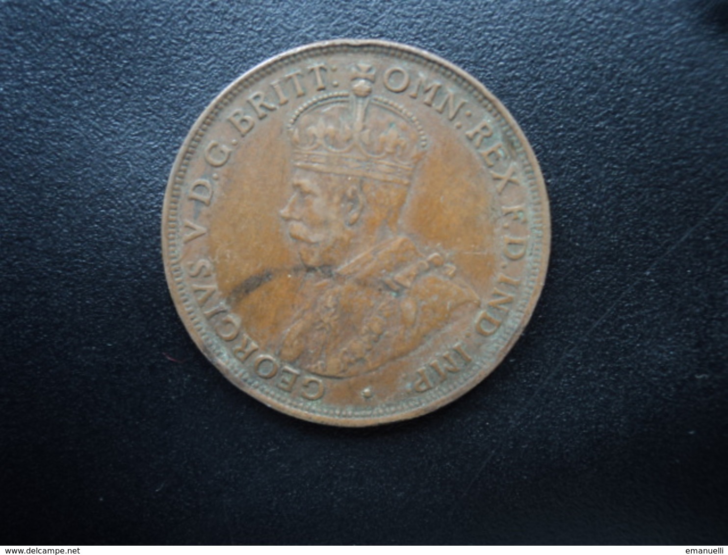 AUSTRALIE : 1 PENNY   1921 (m & Sy)     KM 23      TTB(+) - Penny