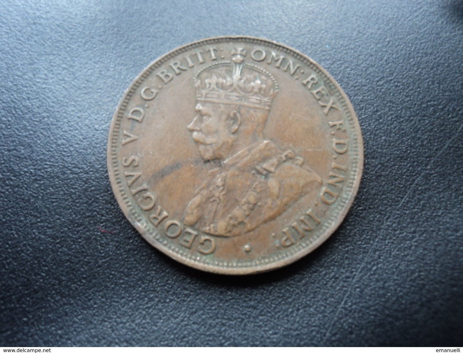 AUSTRALIE : 1 PENNY   1921 (m & Sy)     KM 23      TTB(+) - Penny