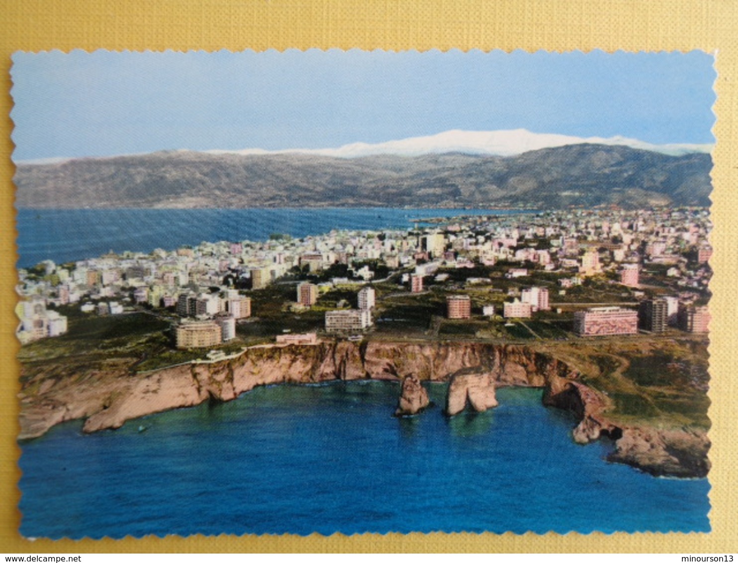 BEYROUTH : VUE GENERALE, GROTTE AUX PIGEONS - Libanon