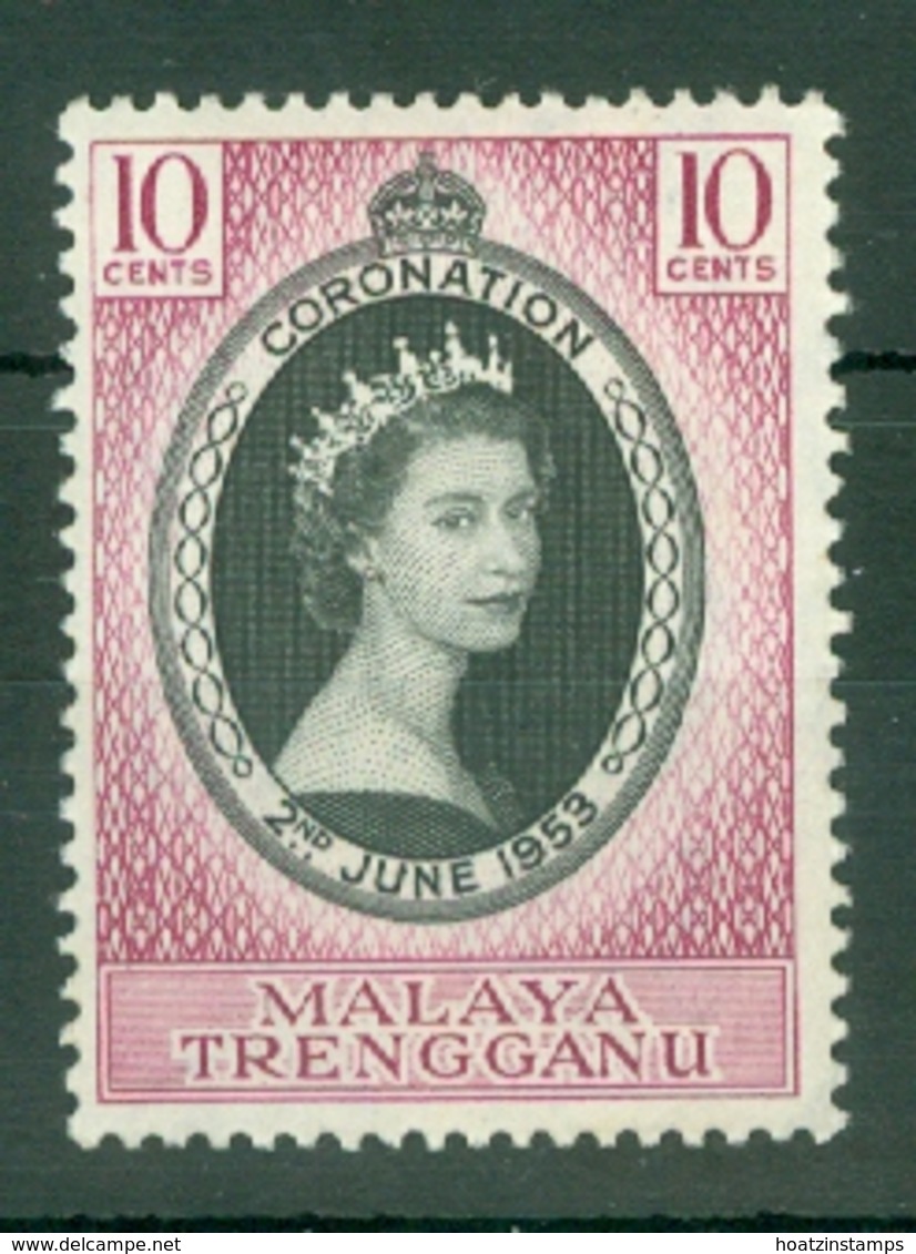 Malaya - Trengganu: 1953   Coronation      MH - Trengganu