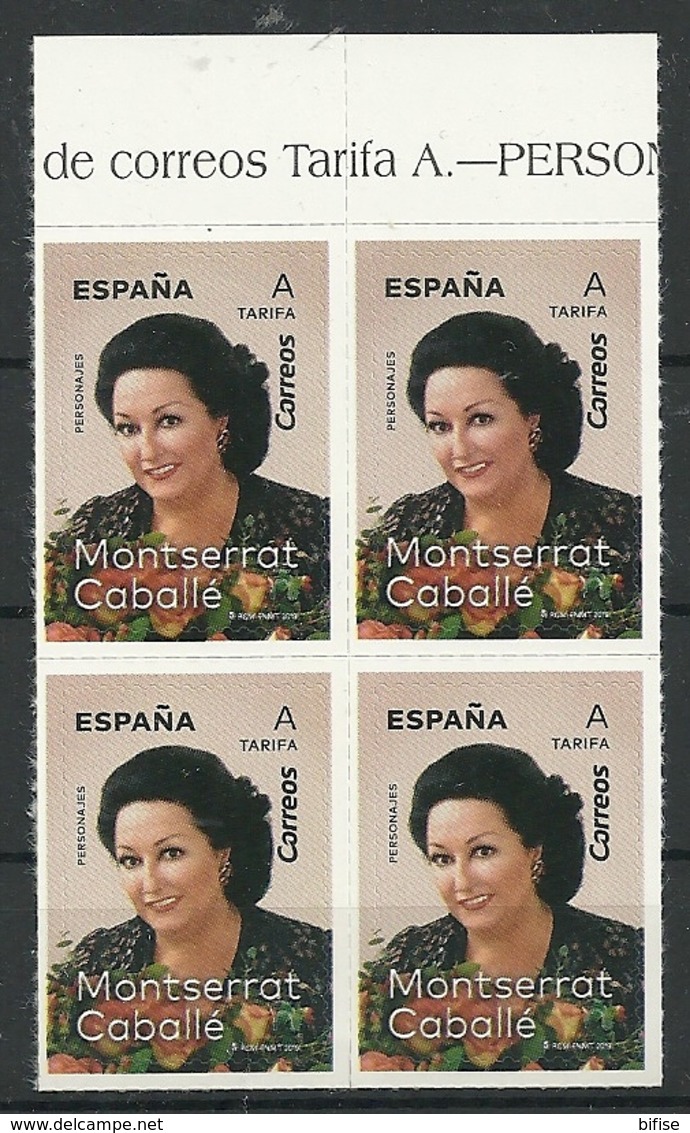 ESPAÑA 2019 - Personajes - Monserrat Caballé ** - Neufs